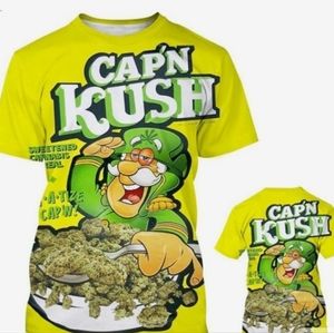NWT Cap'n Kush 3XL Tee